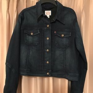 Levi Strauss XL dark rinse jean jacket